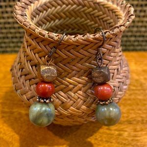 Beaded French Wire Earrings